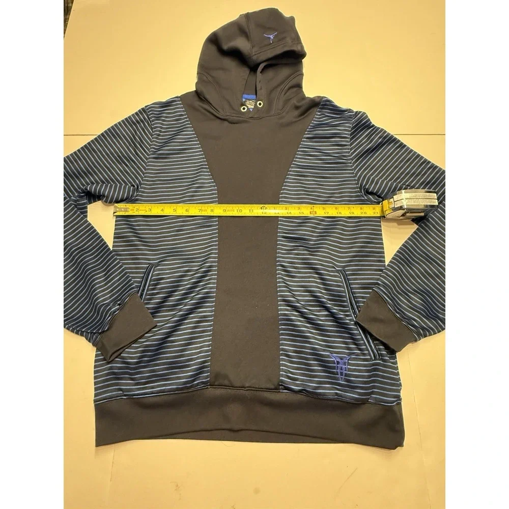 Nike Air Jordan Hoodie Carmelo Anthony‎ Large Pullover Blue Stripe